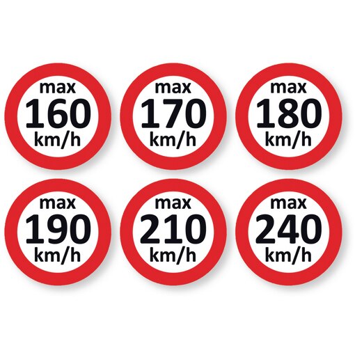 GESCHWINDIGKEITSAUFK. 160 KM/H